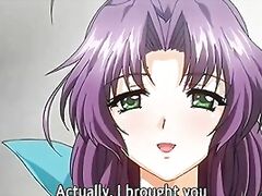 Busty MILF Gives a Young Boy a Hot Bath - Hentai Uncensored [Subtitled]